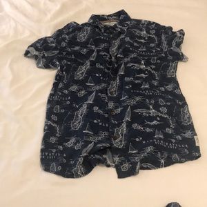 Modified margaritaville Hawaiian shirt